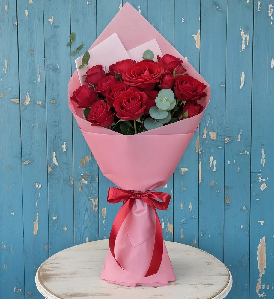 Букет цветов из: Розы в Касли