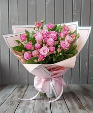 Букет Розовый кустик в Касли