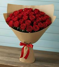 Букет Красные розы Милано в Касли