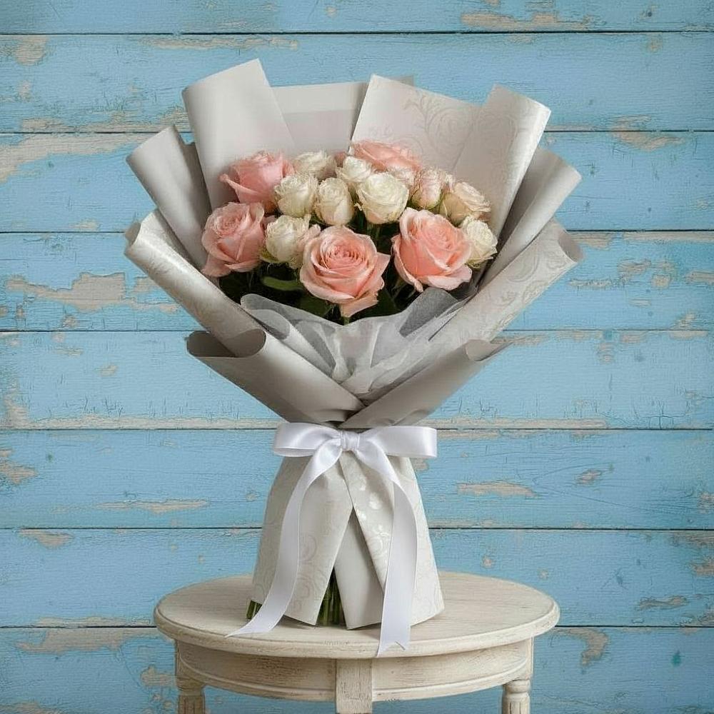 Букет цветов из: Розы в Касли