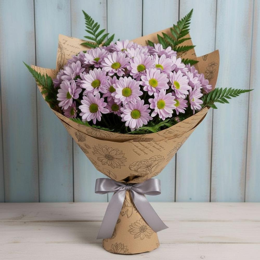Букет цветов из: Хризантемы в Касли