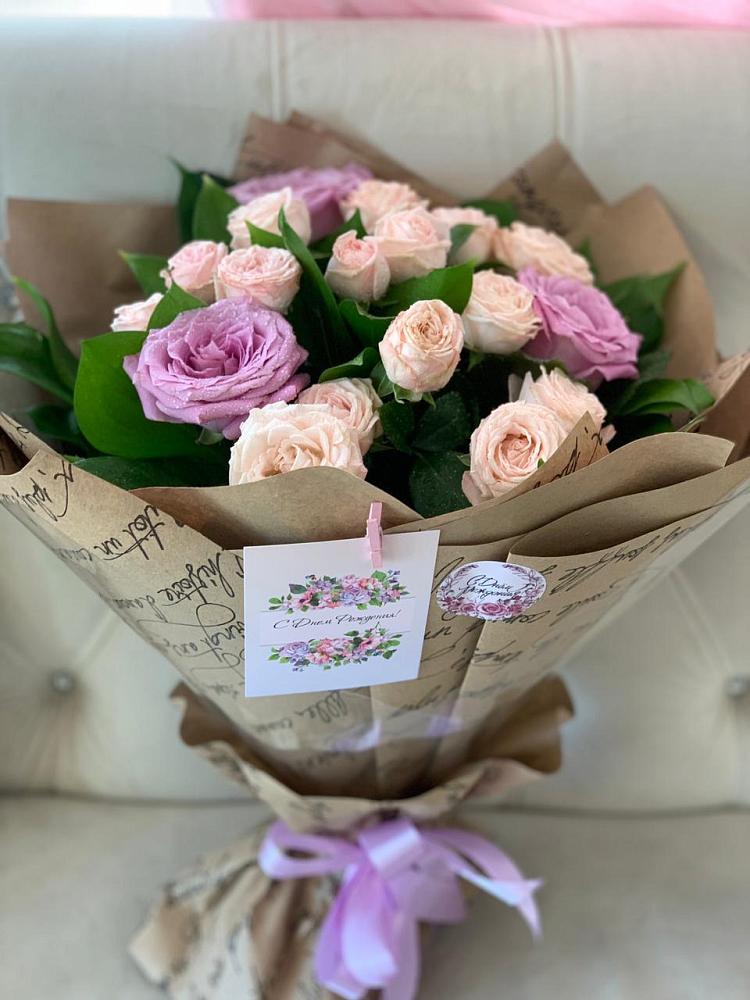 Букет цветов из: Розы в Касли