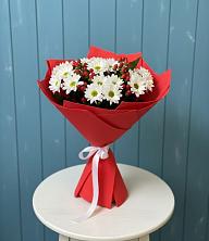 Букет цветов из:  Хризантемы в Касли