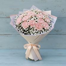 Букет цветов из:  Гвоздики в Касли
