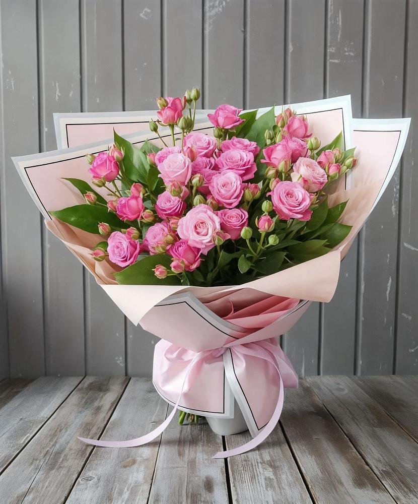Букет Розовый кустик в Касли