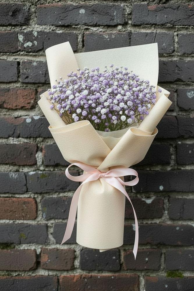 Букет цветов из: Гипсофила в Касли