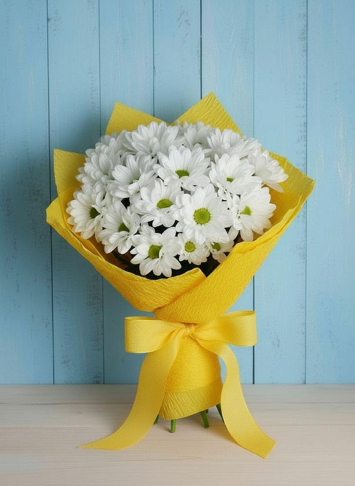 Букет цветов из: Хризантемы в Касли