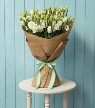 Букет цветов из:  Лизиантусы в Касли