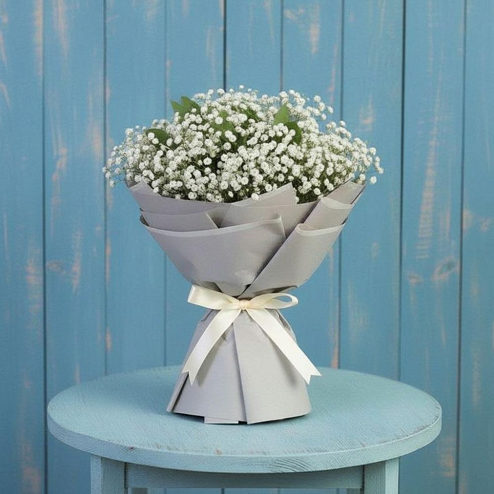 Букет цветов из: Гипсофила в Касли