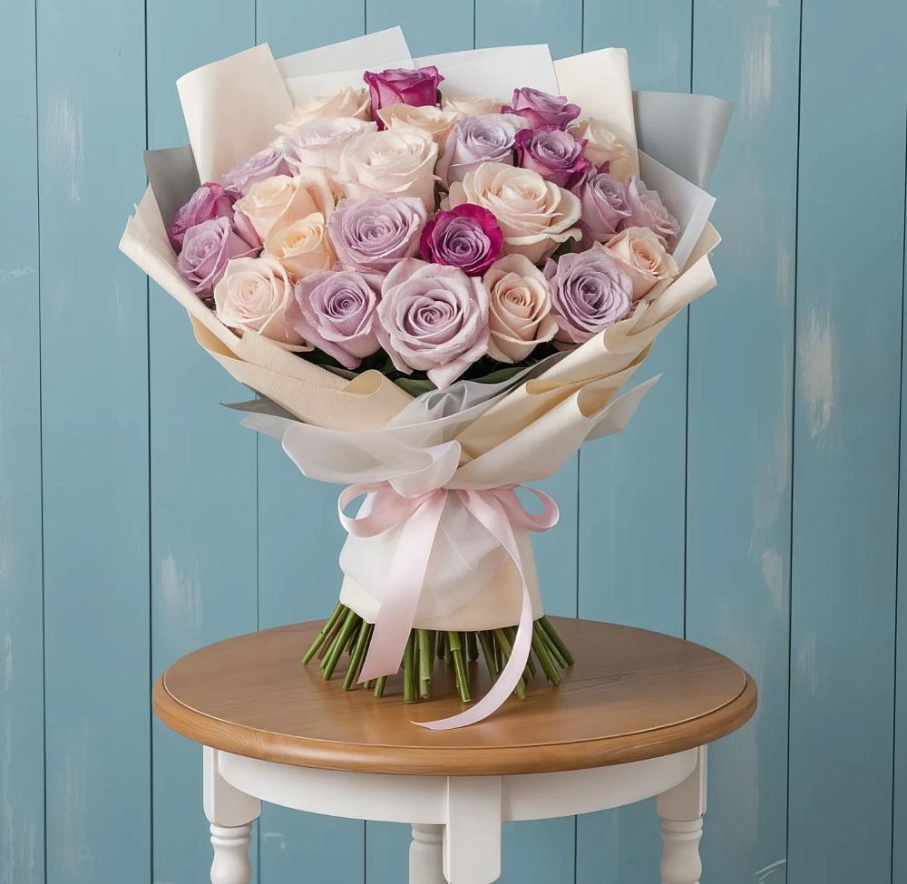 Букет цветов из: Розы в Касли