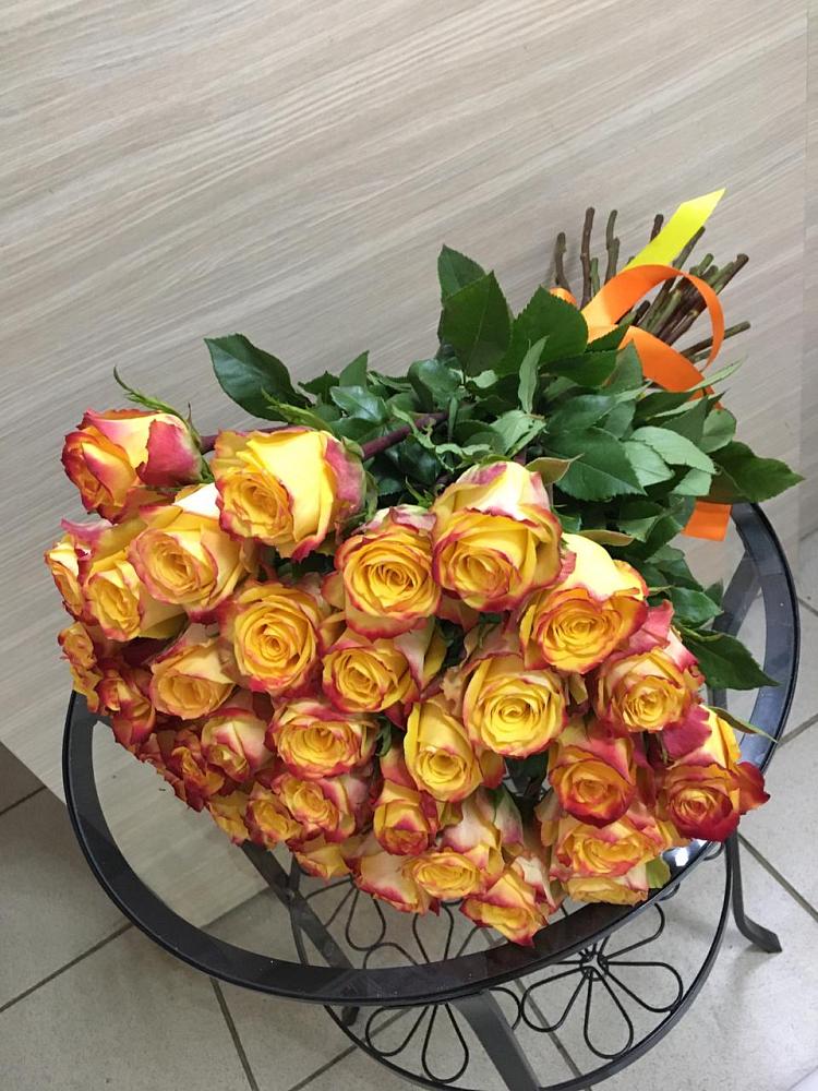 Букет Желтые розы в Касли