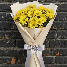 Букет цветов из:  Хризантемы в Касли