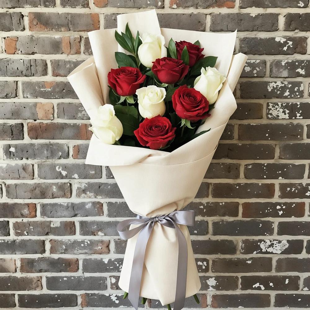 Букет цветов из: Розы в Касли