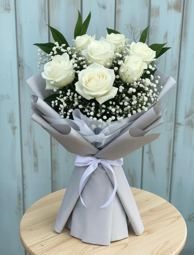 Букет цветов из: Розы в Касли