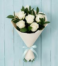 Букет цветов из:  Розы в Касли