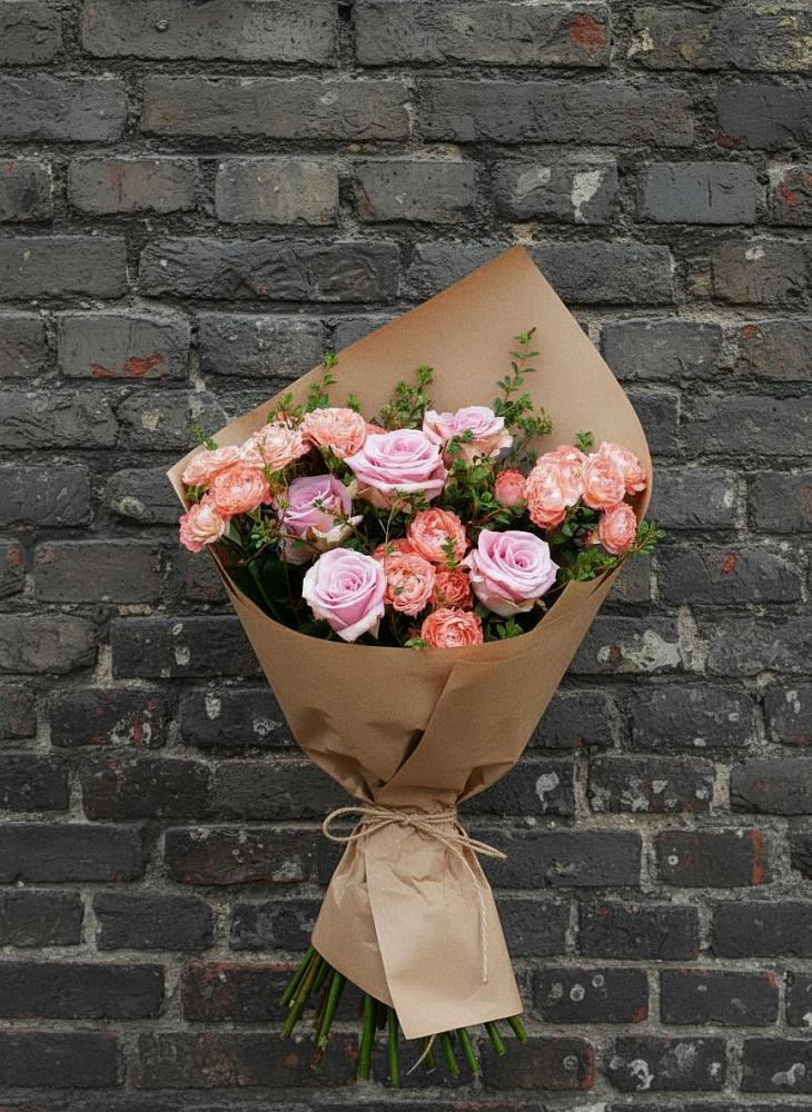 Букет цветов из: Розы в Касли