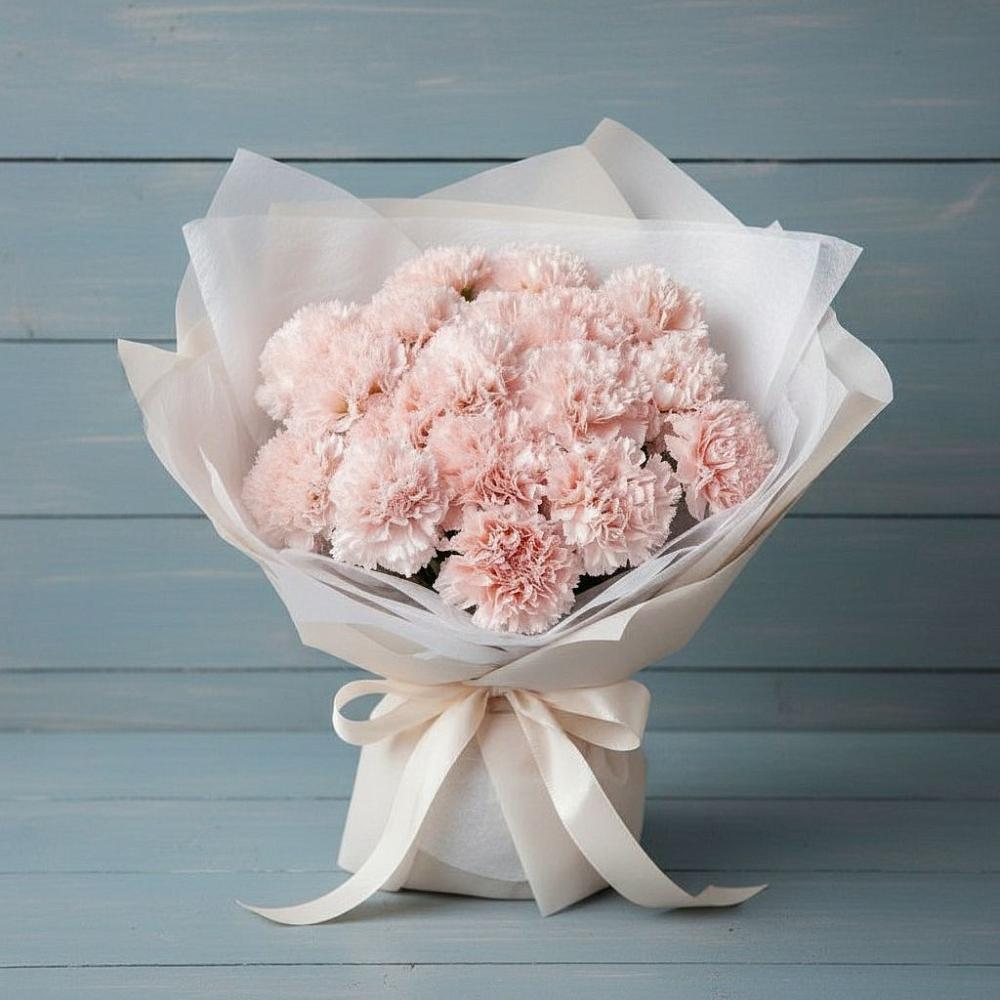 Букет цветов из: Гвоздики в Касли