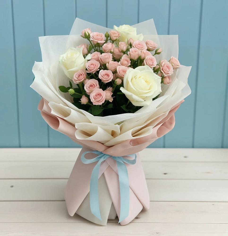 Букет цветов из: Розы в Касли