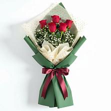 Букет цветов из:  Розы в Касли