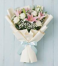 Букет цветов из:  Лилии в Касли