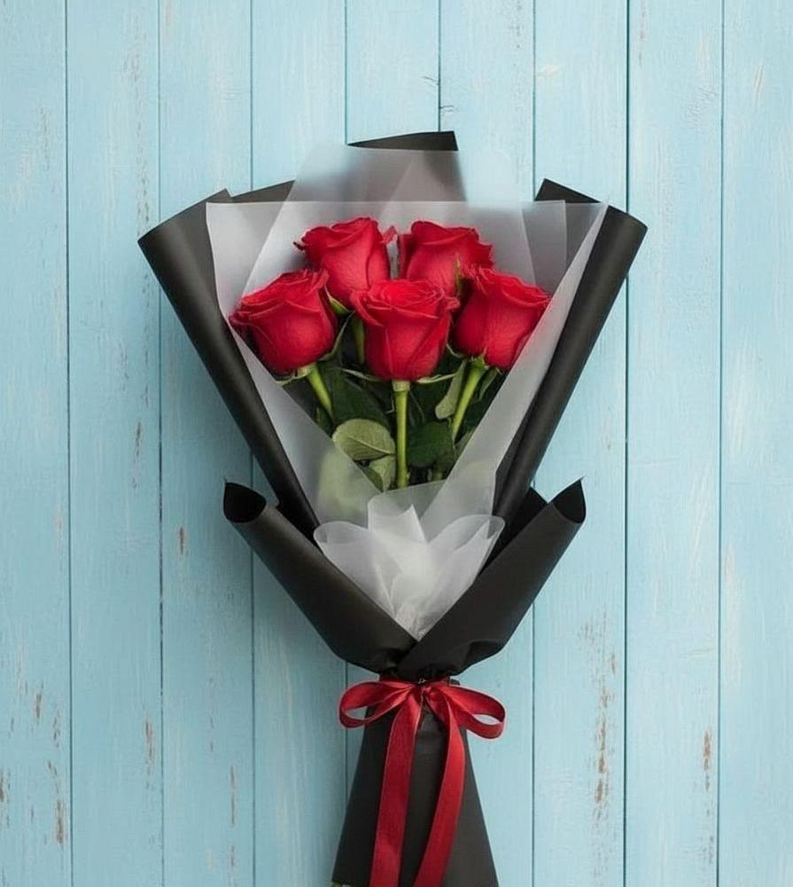 Букет цветов из: Розы в Касли