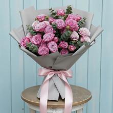 Букет цветов из:  Розы в Касли